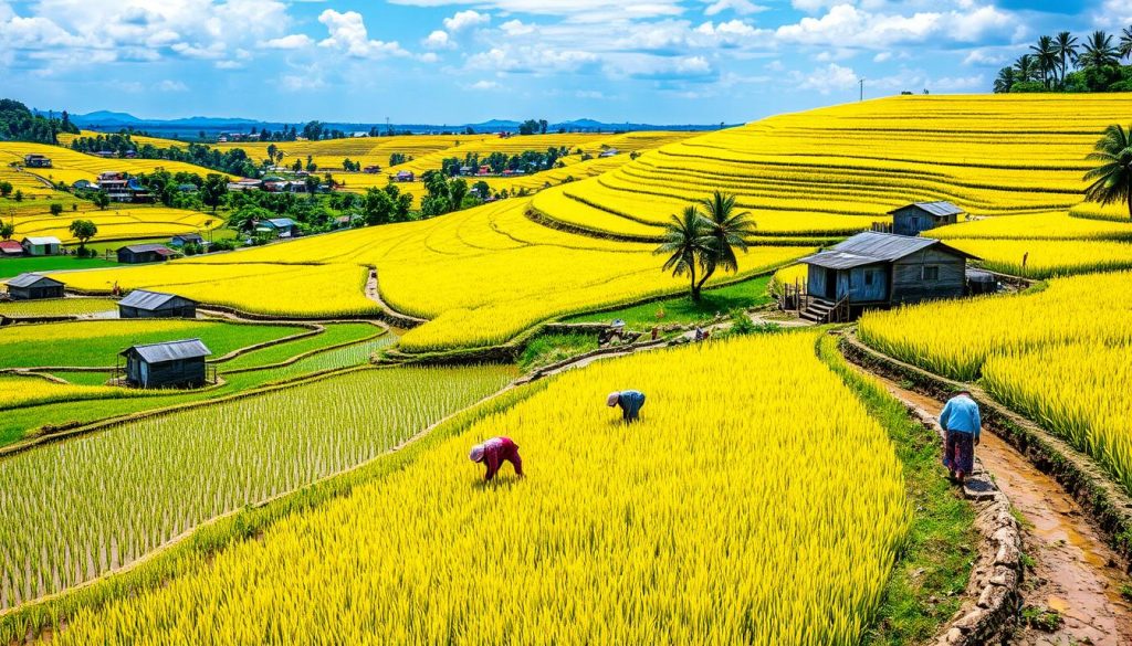rice social and economic development