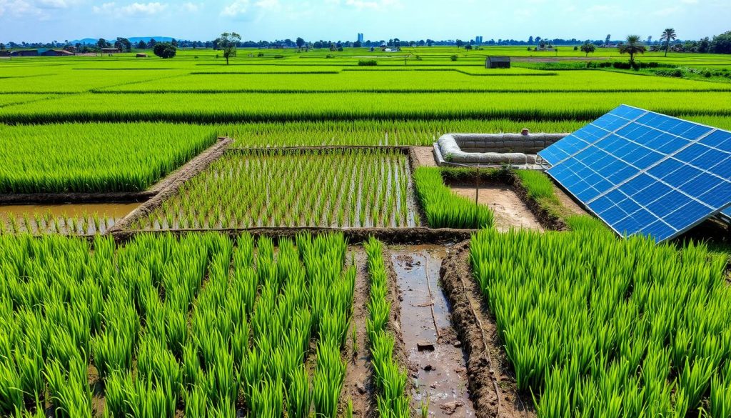 sustainable practices in rice farming