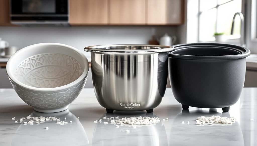 Comparing Rice Cooker Insert Materials