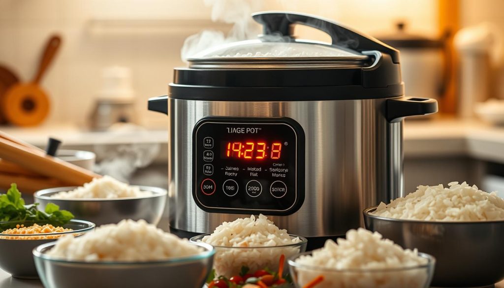 Cooking Rice with Timer Settings Cooking Rice with Timer Settings