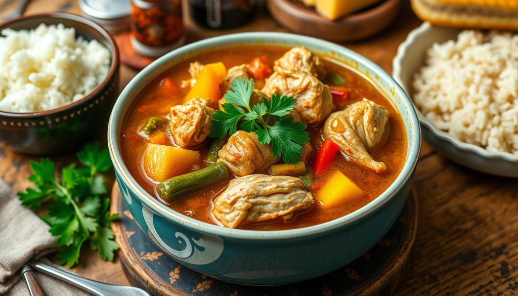 Louisiana-style chicken gumbo Louisiana-style chicken gumbo