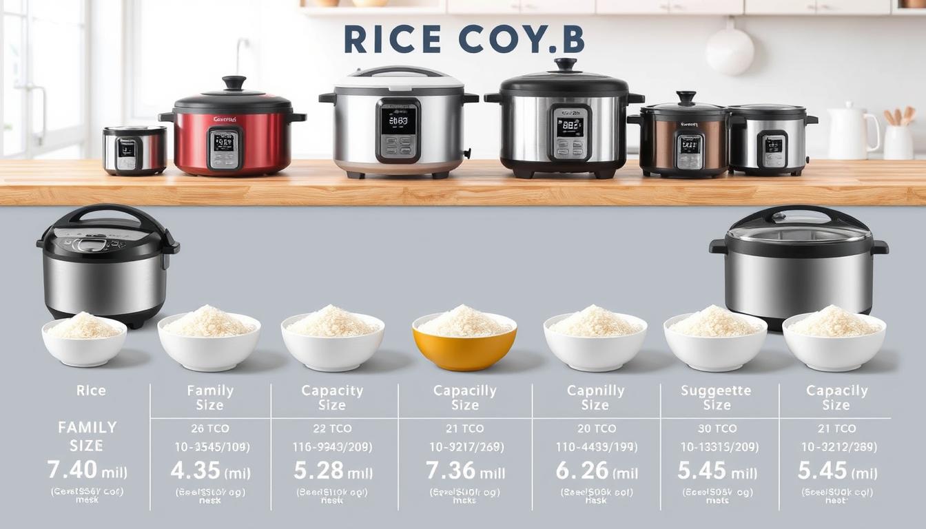 Rice Cooker Size Guide: Choosing the Right Capacity for Your Family