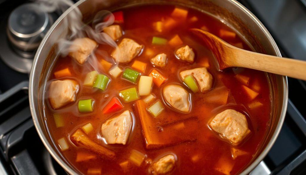 Roux in gumbo