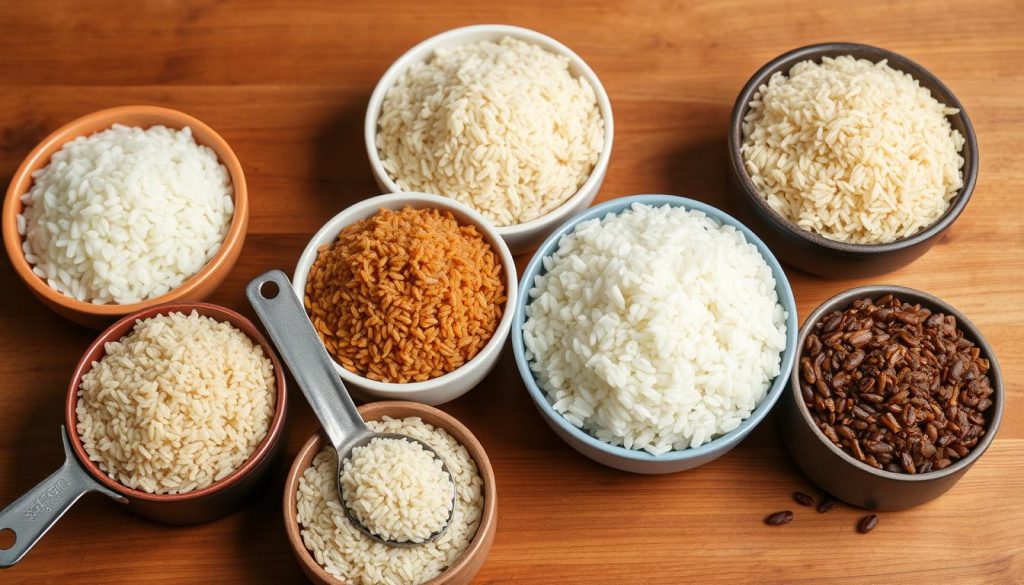 Types of Rice and Their Serving Sizes