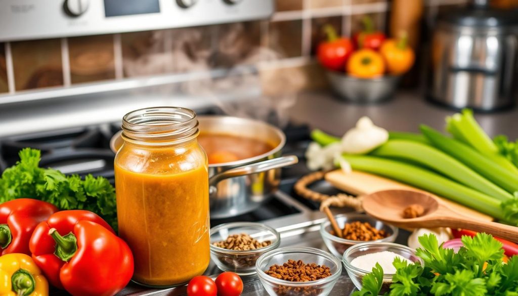 Using premade roux in gumbo preparation