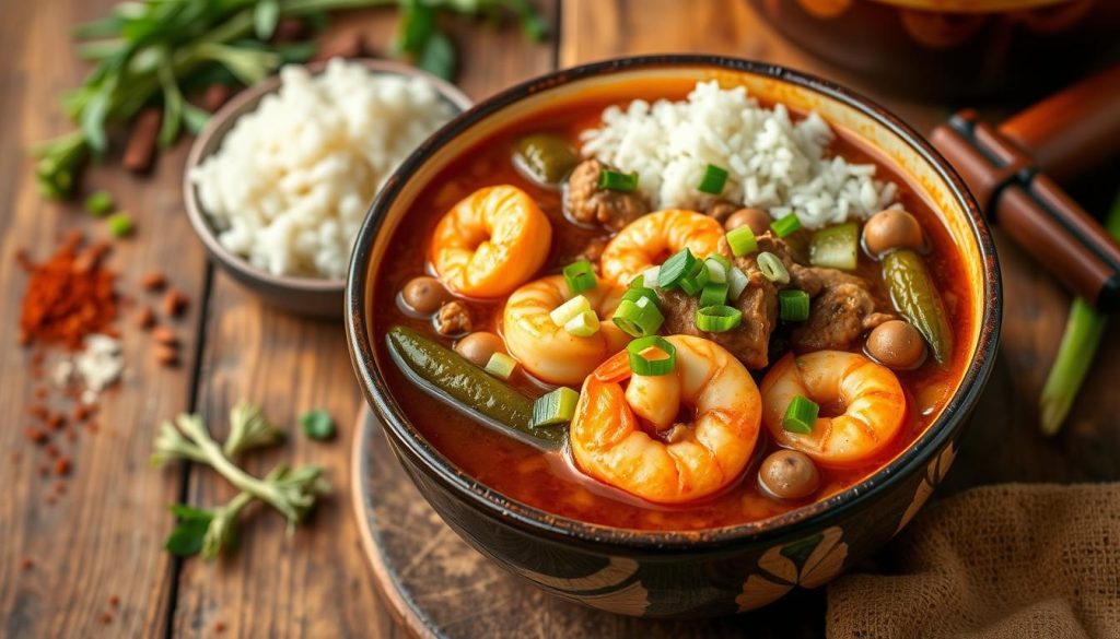 authentic gumbo with bone broth recipe