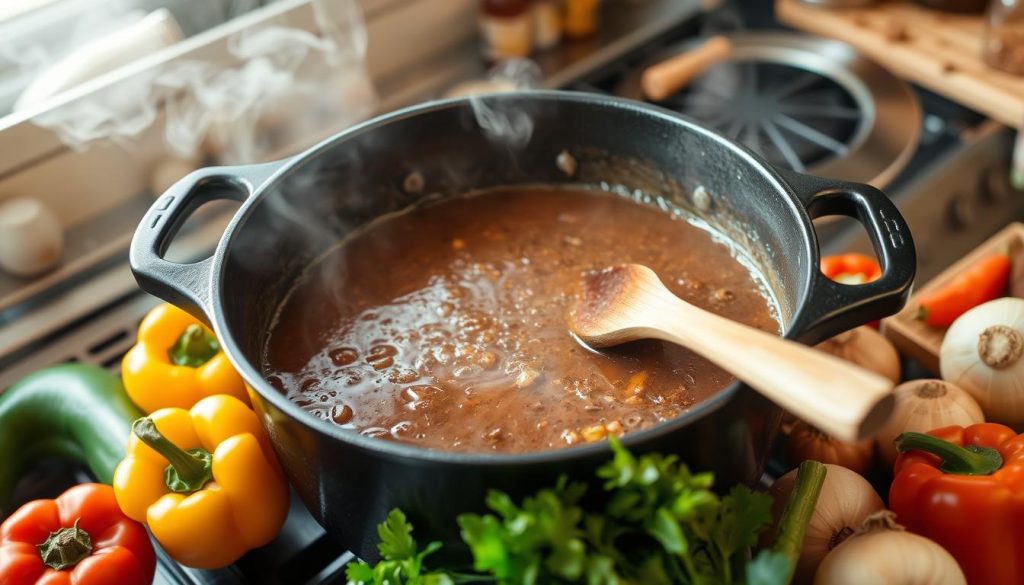 big batch gumbo roux preparation