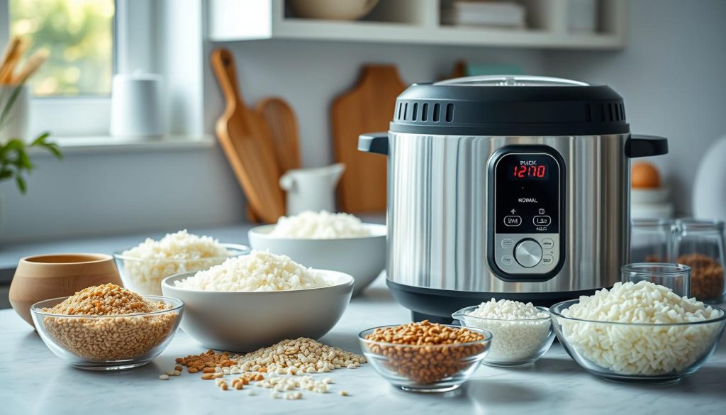 choosing rice cooker modes
