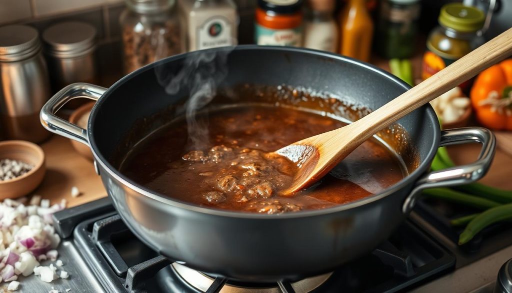 cooking roux for gumbo