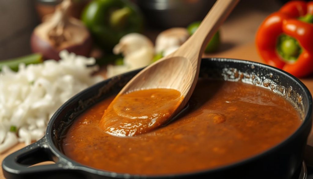 gumbo roux preparation