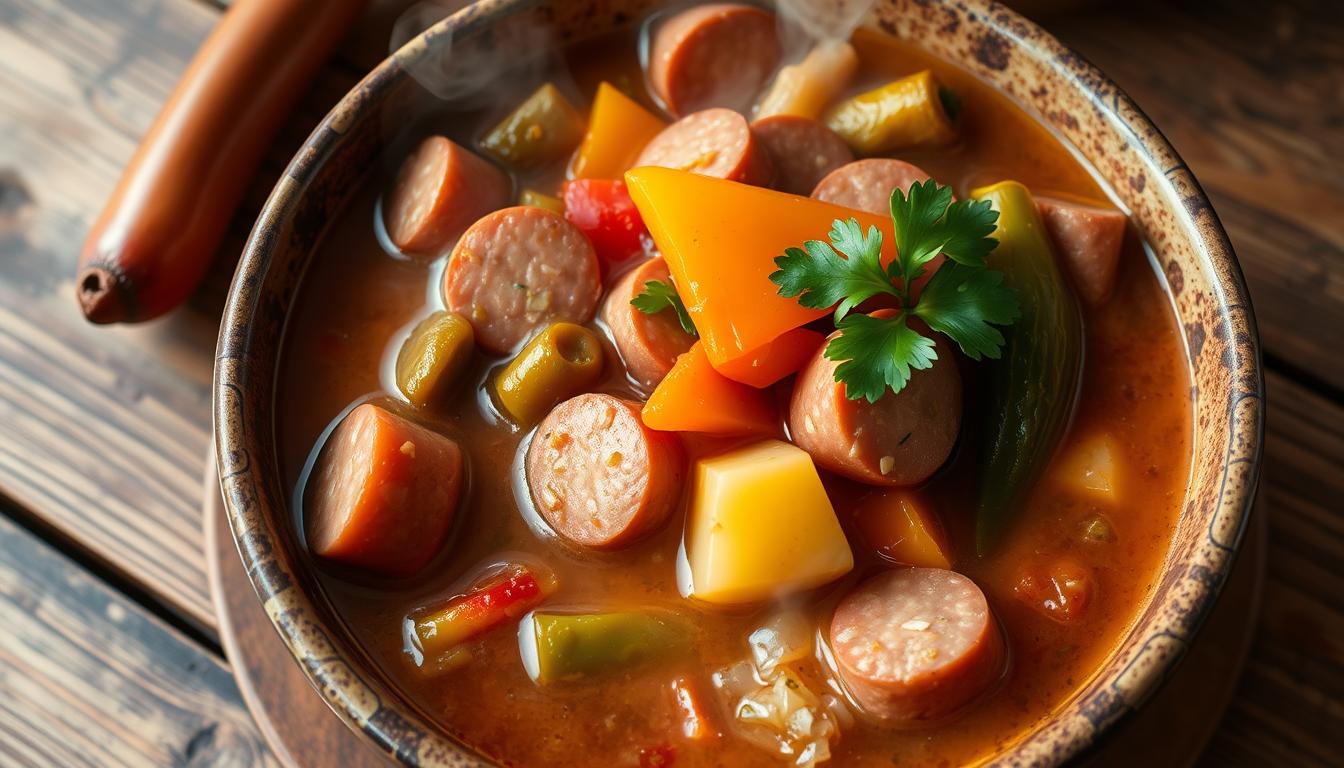 Savory Gumbo with Italian Sausage Recipe