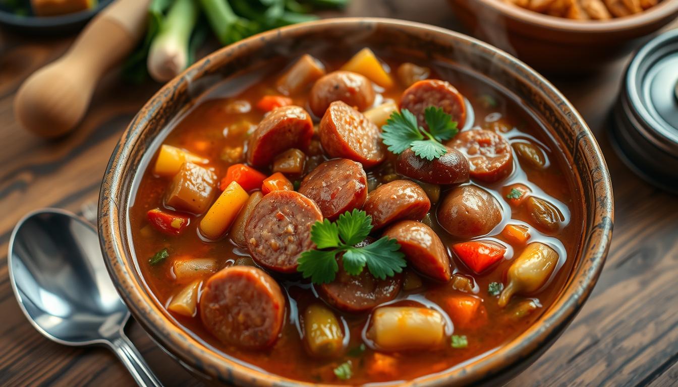 Savory Gumbo with Andouille Sausage Recipe