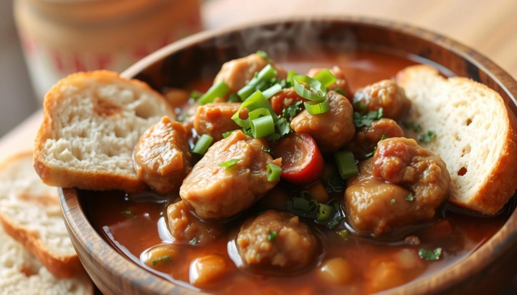 gumbo with chicken and sausage gumbo with chicken and sausage