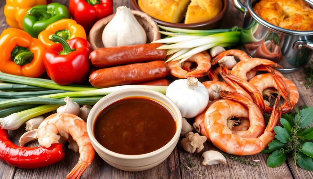 hearty gumbo ingredients