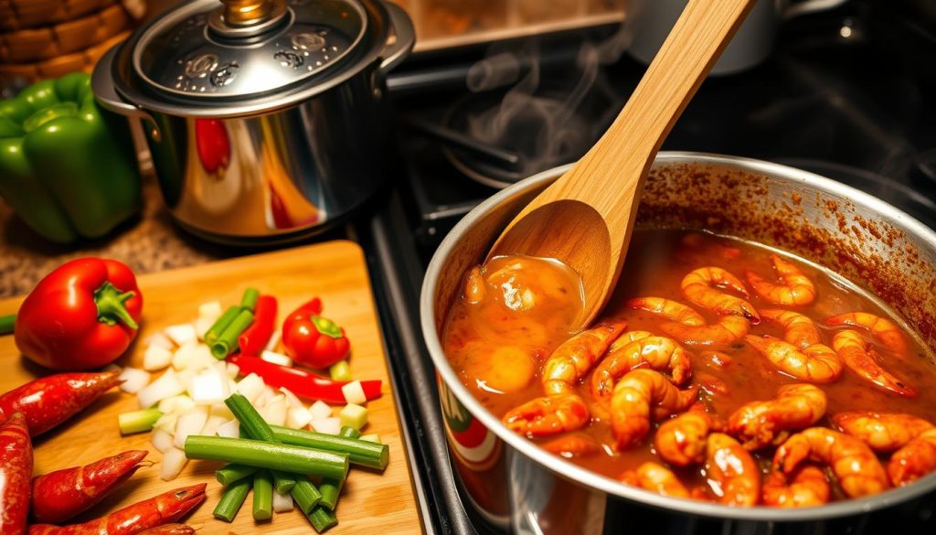 how to make crawfish gumbo