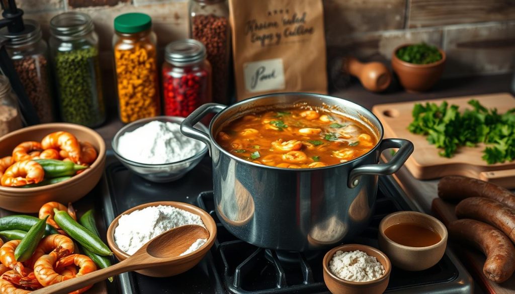 how to thicken gumbo