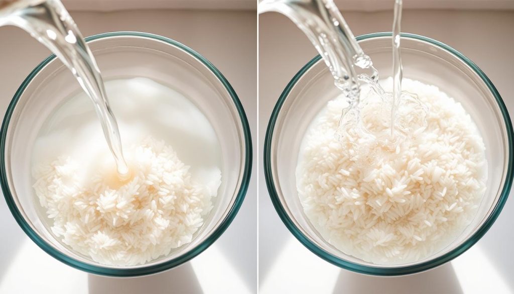 optimal rice washing methods