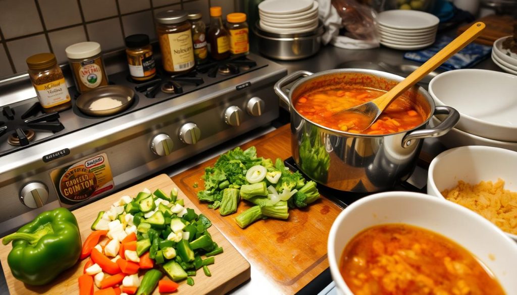 preparation for gumbo