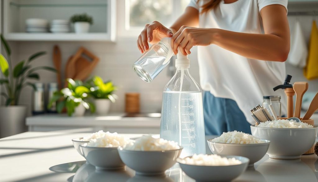 rice water cleaning