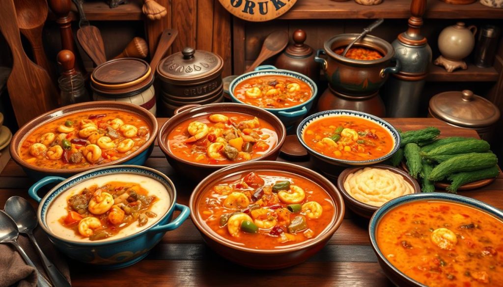 variations gumbo with grits variations gumbo with grits